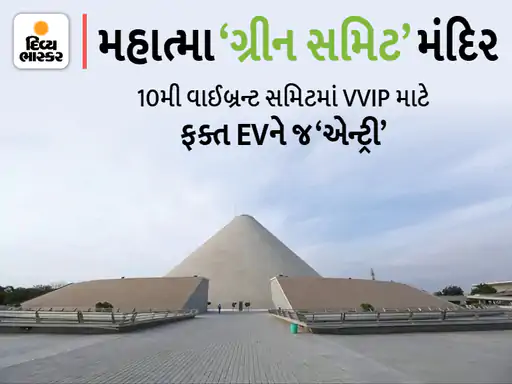 Also First in Green:10th Vibrant Gujarat ‘Green’ Summit to be held, VVIP guest-invitees will be taken to Mahatma Mandir Complex only in EV