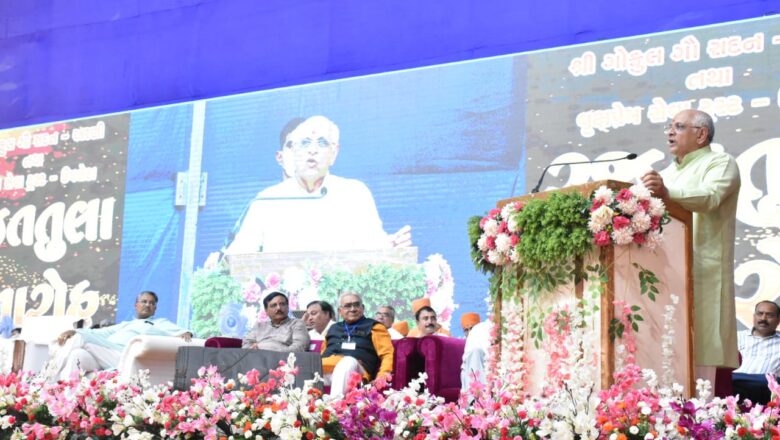 ઉપલેટામાં મુખ્ય મંત્રી ભૂપેન્દ્રભાઈ પટેલની રજતતુલા સંપન્ન : રજતતુલામાં પ્રાપ્ત ૧.૧૫ કરોડની ઘનરાશી સંસ્થાઓ જળસંગ્રહના કાર્યોમાં વાપરશે