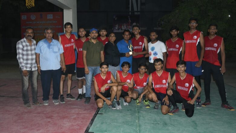 જીલ્લા રમત પ્રશિક્ષણ કેન્દ્ર ખાતે યોજાયેલી ખેલ મહાકુંભ-૨૦૨૧ ઝોન કક્ષાની બાસ્કેટ બોલ સ્પર્ધાઓ પૂર્ણ