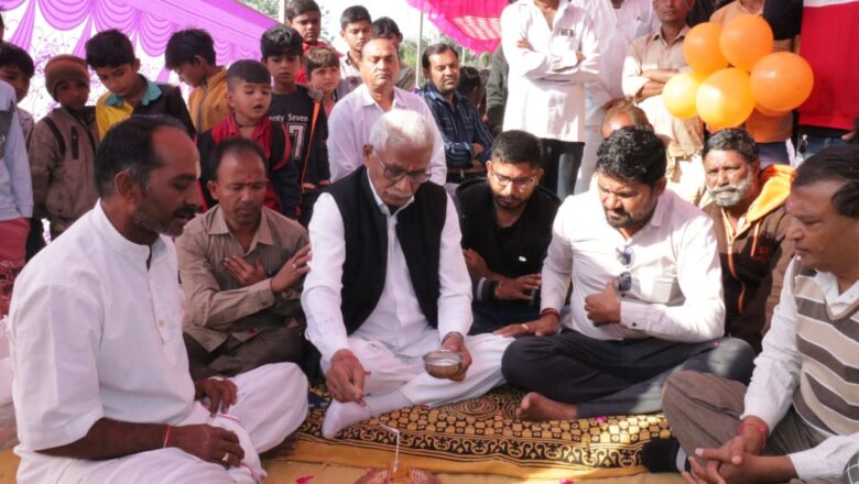 કદવાર: ખોડિયાર મંદિરથી હિરાકોટ બંદર સુધીના સીસી રોડનું ધારાસભ્ય ભગવાનભાઈ બારડના હસ્તે થયું લોકાર્પણ