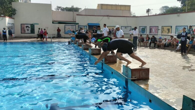 જામનગરમાં ખેલ મહાકુંભ 2.0 અન્વયે શહેર કક્ષાની સ્વિમિંગ સ્પર્ધા યોજાઈ