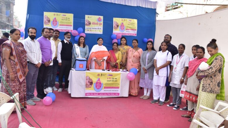 નર્મદા જિલ્લામાં પદાધિકારીશ્રીઓ અને અધિકારીના હસ્તે પોલિયો રસીકરણ બૂથનું શુભારંભ કરી બાળકોને પોલીયોનાં બે ટીપાં પીવડાવવામાં આવ્યા