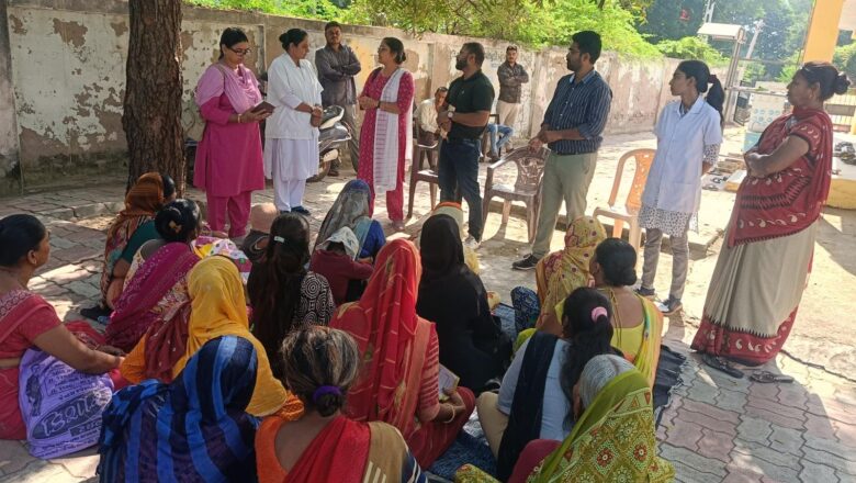 આયુષ્માન આરોગ્ય મંદિર ધુંવાવ ખાતે સગર્ભા અને ધાત્રી માતાઓ માટે લઘુશિબિર યોજવામાં આવી