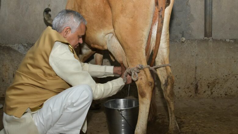 ભાવનગર જિલ્લાના હણોલ ગામ ખાતે રાજ્યપાલ આચાર્ય દેવવ્રતજી ખેડૂતોની મુલાકાતે