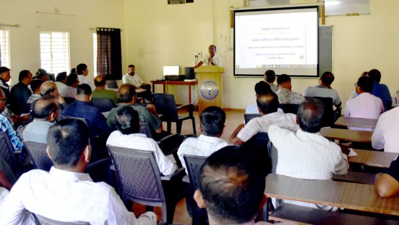 ઓડ ખાતે પ્રિસાઈડીંગ ઑફિસર અને પોલિંગ ઓફિસરની પ્રથમ તાલીમ યોજાઈ