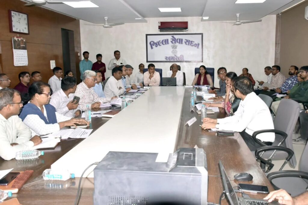 અમરેલી ખાતે DISHA સમિતિની બેઠક યોજાઈ