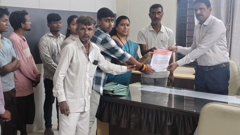 જામનગર વિજરખી ડેમમાં ગેરકાયદેસર નિર્માણ પામેલ મજારને હટાવવા ‘હિન્દ રક્ષક સંઘ’ દ્વારા કલેક્ટરને રજૂઆત!!!
